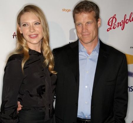 Anna Torv with ex-husband Mark Valley